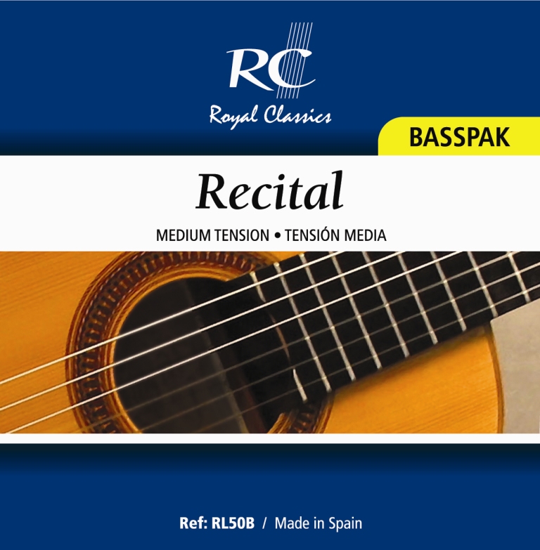 Royal Classics RL50B Recital Medium Tension, Bass Set